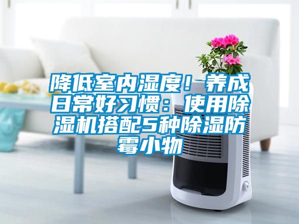 降低室內濕度！養(yǎng)成日常好習慣：使用除濕機搭配5種除濕防霉小物