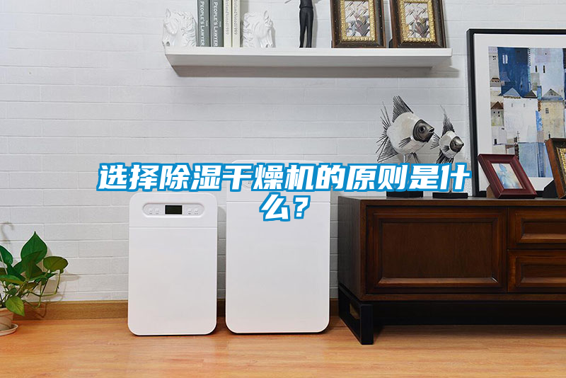 選擇除濕干燥機(jī)的原則是什么？