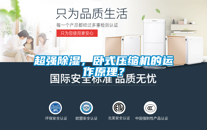 超強除濕，臥式壓縮機的運作原理？