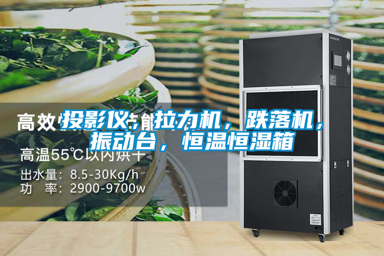 投影儀，拉力機，跌落機，振動臺，恒溫恒濕箱