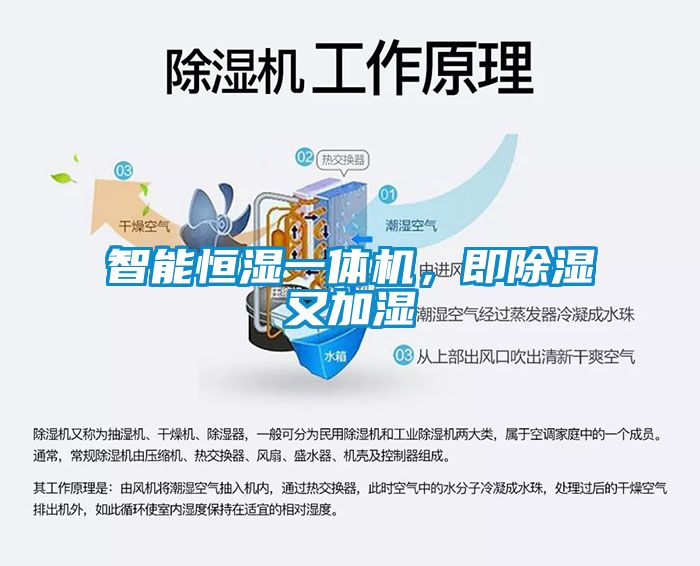 智能恒濕一體機(jī)，即除濕又加濕