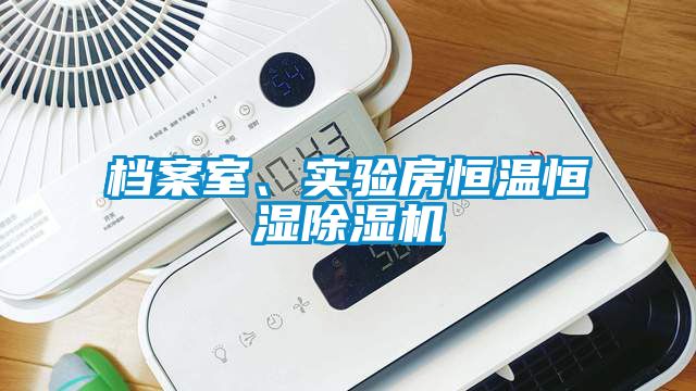檔案室、實驗房恒溫恒濕除濕機