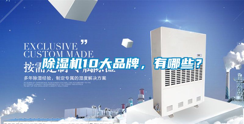除濕機10大品牌，有哪些？