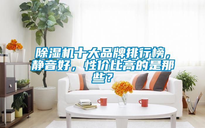 除濕機(jī)十大品牌排行榜，靜音好，性價(jià)比高的是那些？