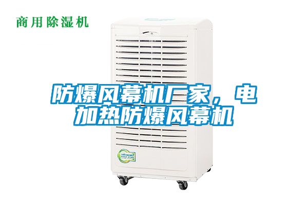 防爆風(fēng)幕機廠家，電加熱防爆風(fēng)幕機