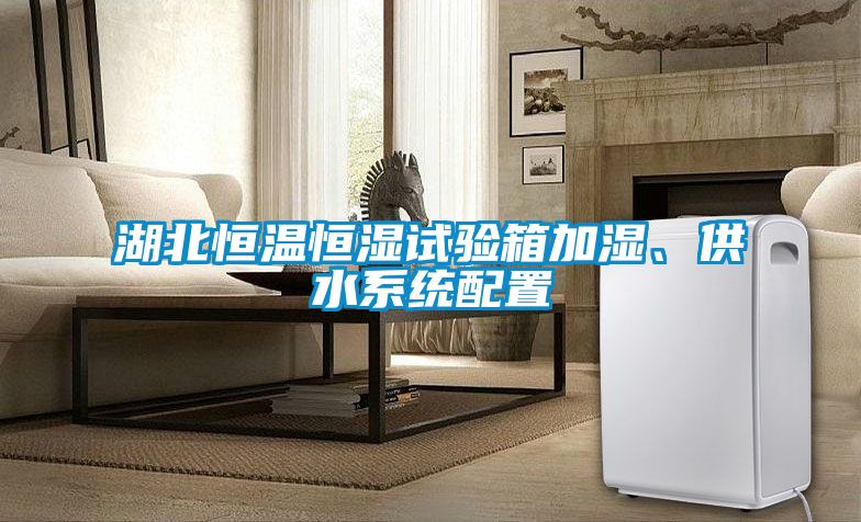 湖北恒溫恒濕試驗箱加濕、供水系統(tǒng)配置