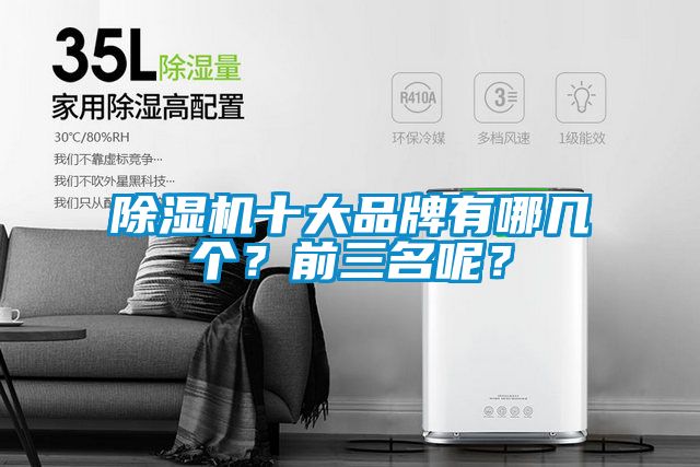 除濕機(jī)十大品牌有哪幾個(gè)？前三名呢？