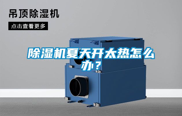 除濕機夏天開太熱怎么辦？
