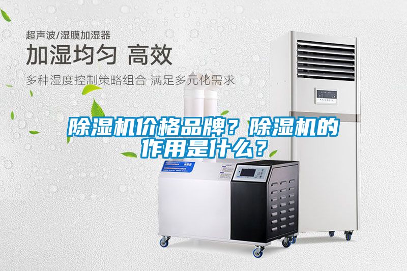 除濕機價格品牌？除濕機的作用是什么？