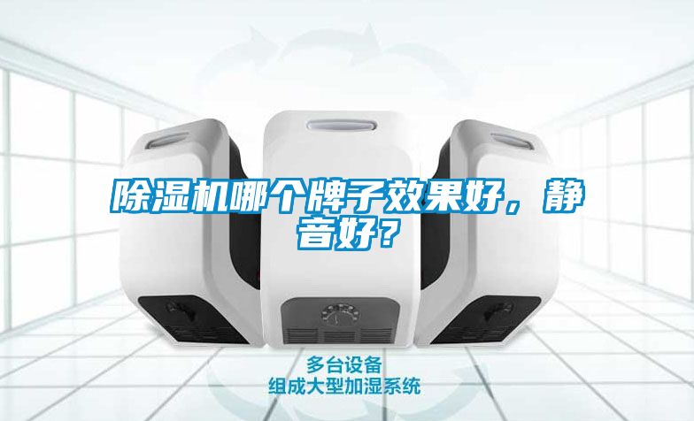 除濕機哪個牌子效果好，靜音好？