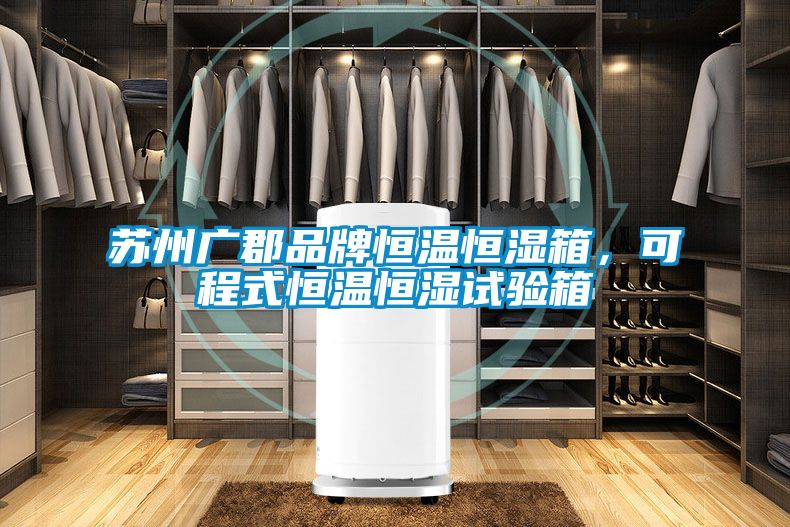 蘇州廣郡品牌恒溫恒濕箱，可程式恒溫恒濕試驗(yàn)箱