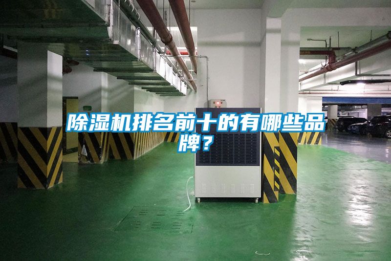 除濕機排名前十的有哪些品牌？