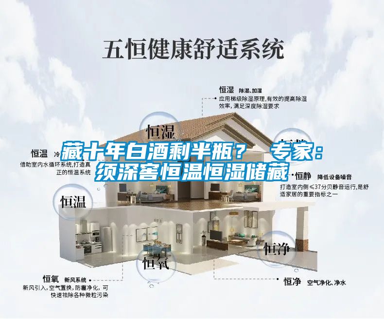 藏十年白酒剩半瓶？ 專家：須深窖恒溫恒濕儲藏