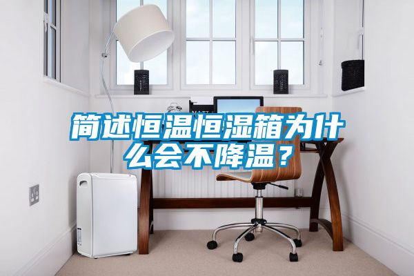 簡述恒溫恒濕箱為什么會不降溫？