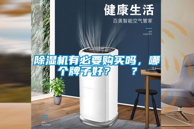 除濕機有必要購買嗎，哪個牌子好？  ？