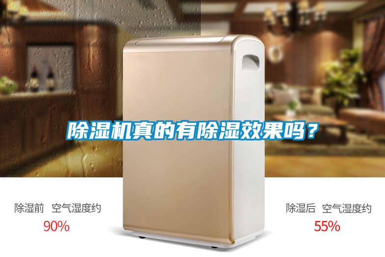 除濕機真的有除濕效果嗎？