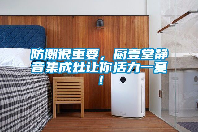 防潮很重要，廚壹堂靜音集成灶讓你活力一夏！