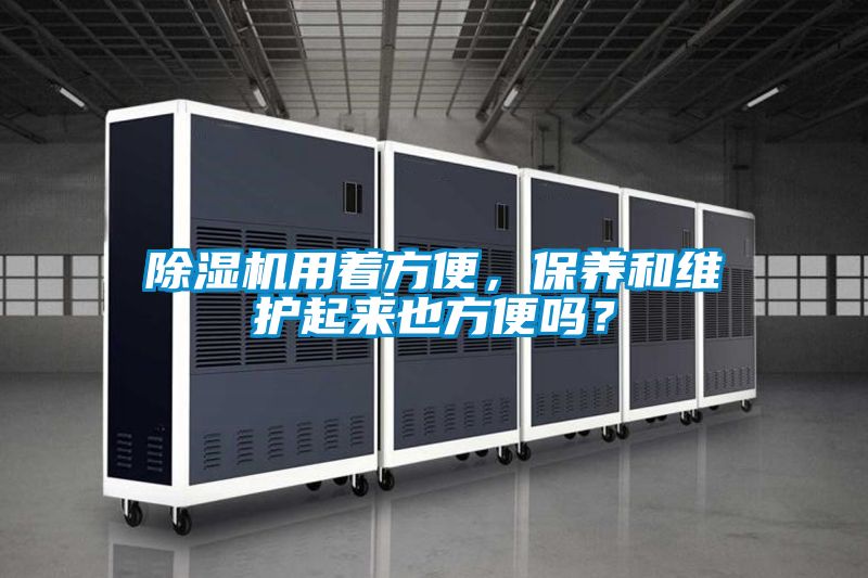 除濕機用著方便，保養(yǎng)和維護起來也方便嗎？