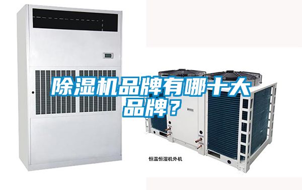 除濕機品牌有哪十大品牌？