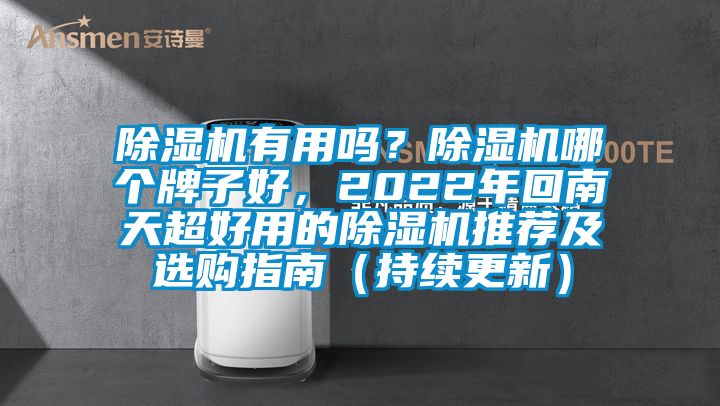 除濕機(jī)有用嗎？除濕機(jī)哪個(gè)牌子好，2022年回南天超好用的除濕機(jī)推薦及選購(gòu)指南（持續(xù)更新）