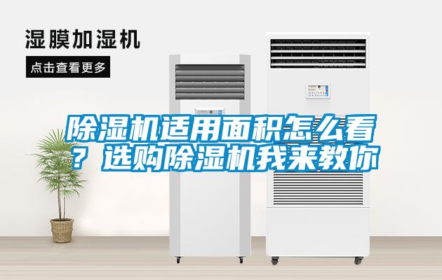 除濕機(jī)適用面積怎么看？選購除濕機(jī)我來教你