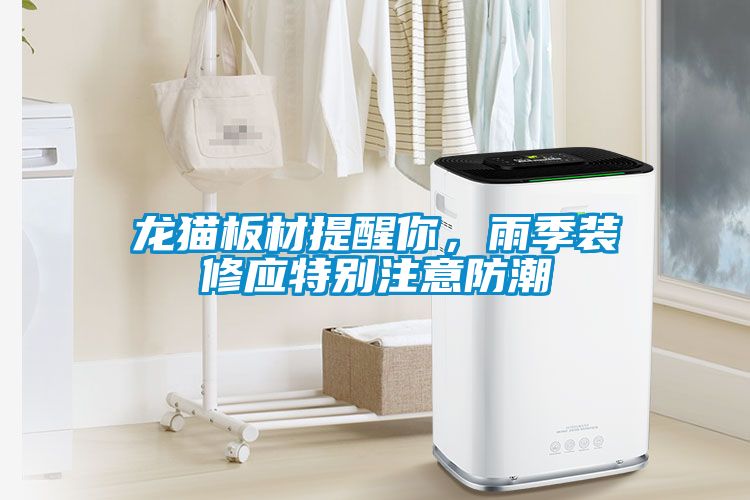 龍貓板材提醒你，雨季裝修應(yīng)特別注意防潮