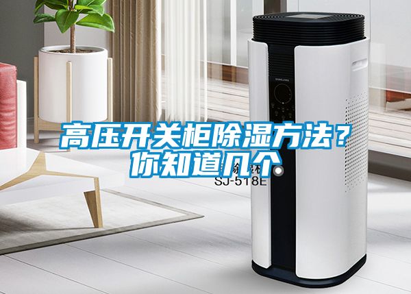 高壓開關(guān)柜除濕方法？你知道幾個