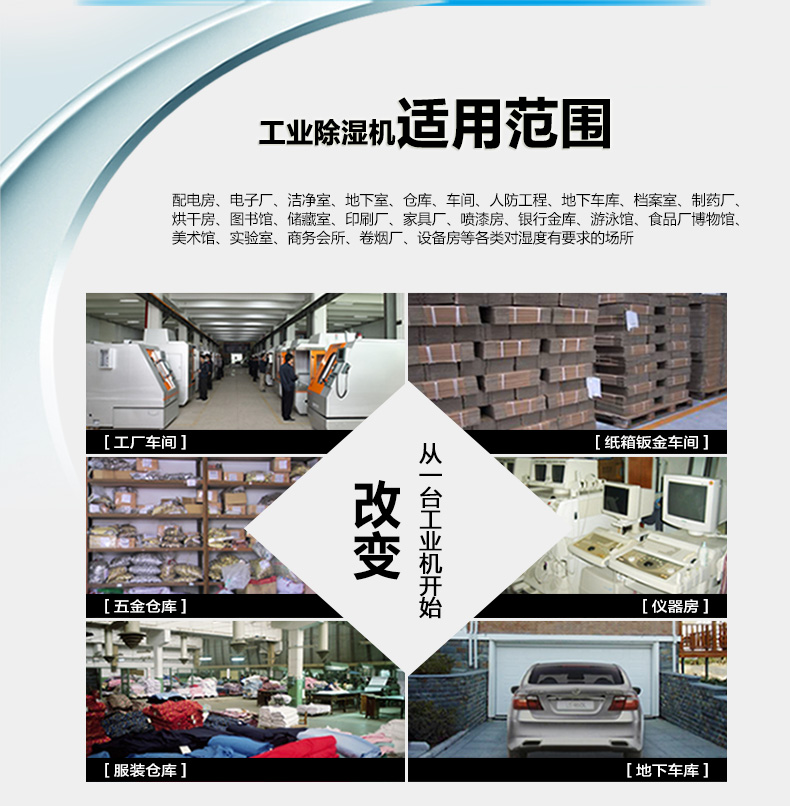 紡織廠房除濕應該怎么做？工業(yè)廠房除濕機
